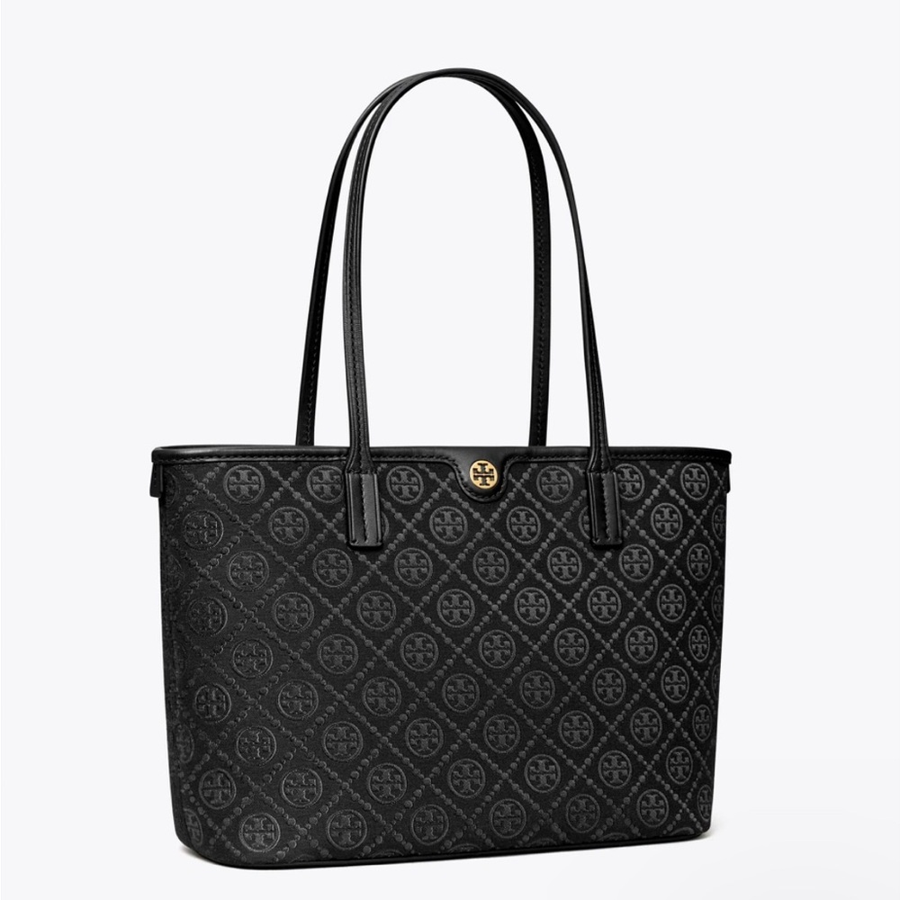 Tory Burch T Monogram Zip Tote Bag. Brand new.